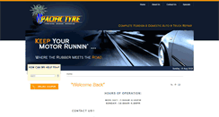 Desktop Screenshot of pacifictyre.com